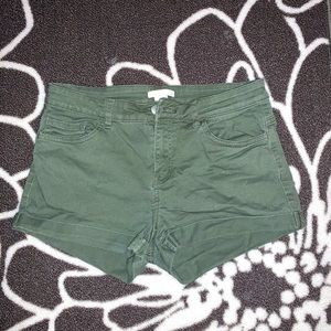H&M Green Shorts